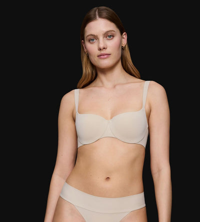BEIGE TRIUMPH BODY MAKE UP ILLUSION SMOOTH BALCONETTE BRA