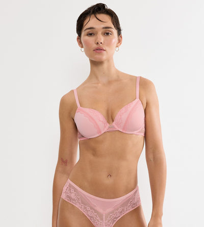 PINK TRIUMPH COMFORT ALLURE WIRED PADDED BRA