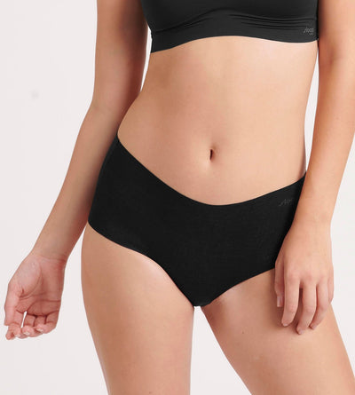 BLACK SLOGGI ZERO MODAL 2.0 SHORT