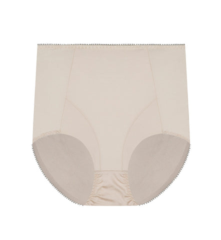 FITWELL INTIMATES Control Brief X-Large 3 Pack Brown+ Beige+ Cream